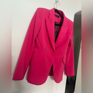 White House Black Market Editor Blazer - PINK Size 4